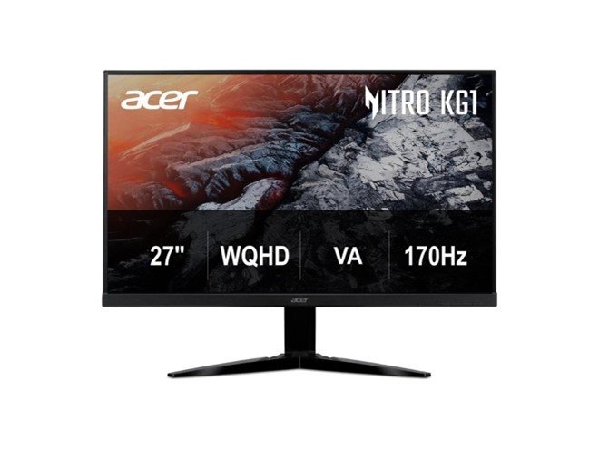 Acer Nitro 27 " WQHD 2K 1440P 170Hz 1ms AMD FreeSync Premium Gaming Computer Monitor